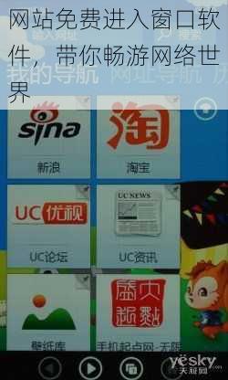 网站免费进入窗口软件，带你畅游网络世界