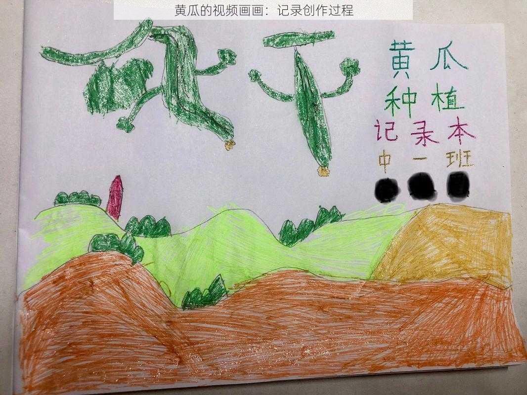 黄瓜的视频画画：记录创作过程