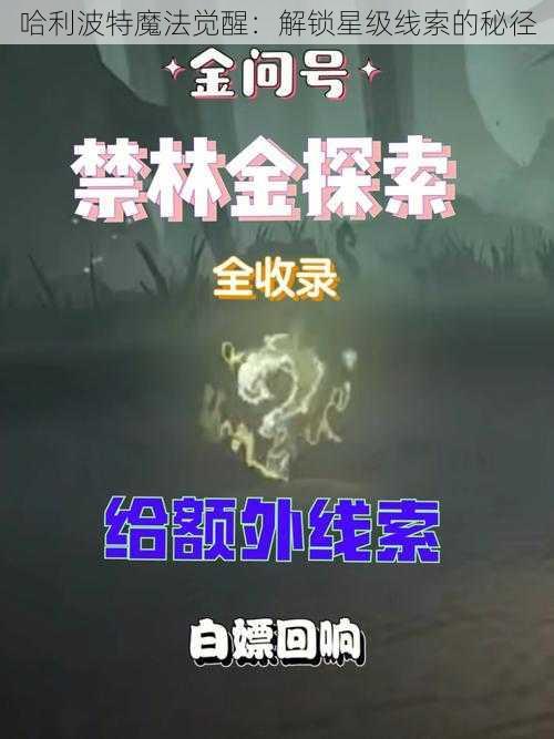 哈利波特魔法觉醒：解锁星级线索的秘径